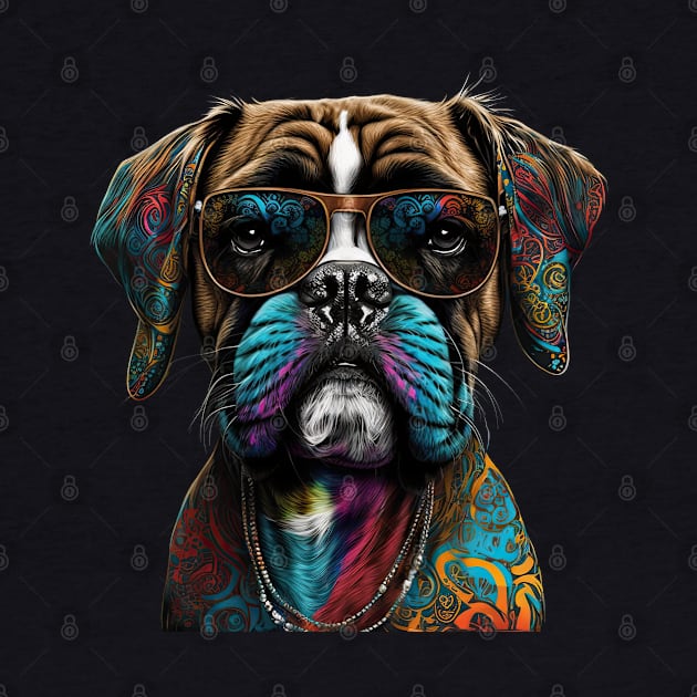 Boxer hippie by JayD World